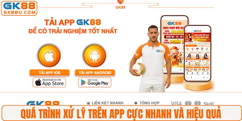 Quá trình xử lý trên app cực nhanh và hiệu quả